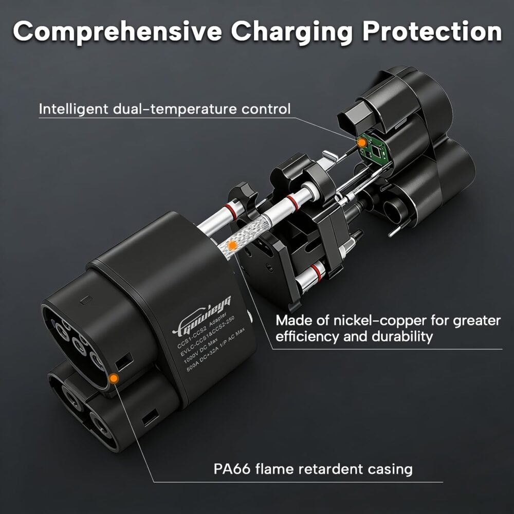 Adaptador CCS1 a CCS2 - Ampora EV