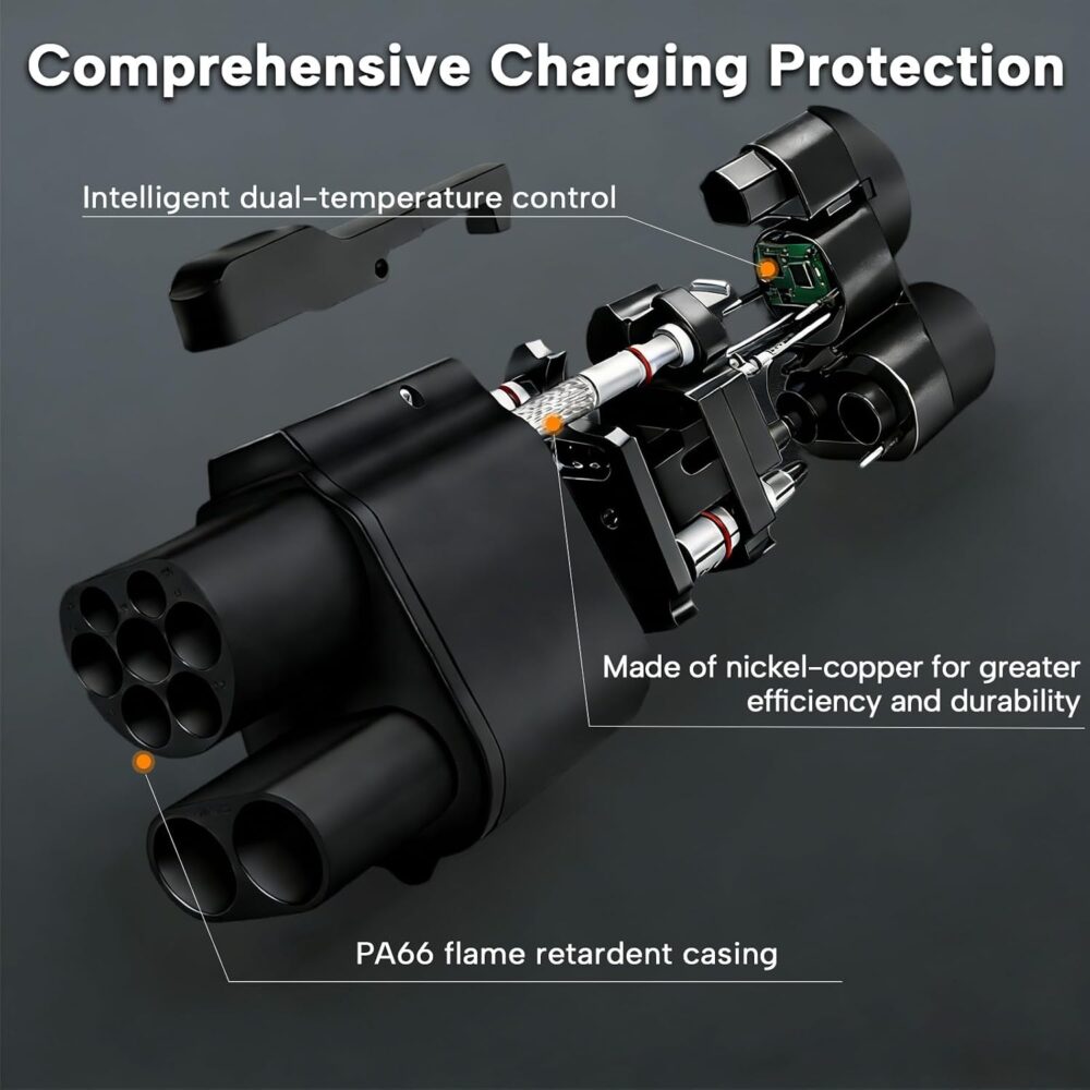 Adaptador CCS2 a CCS1 - Ampora EV