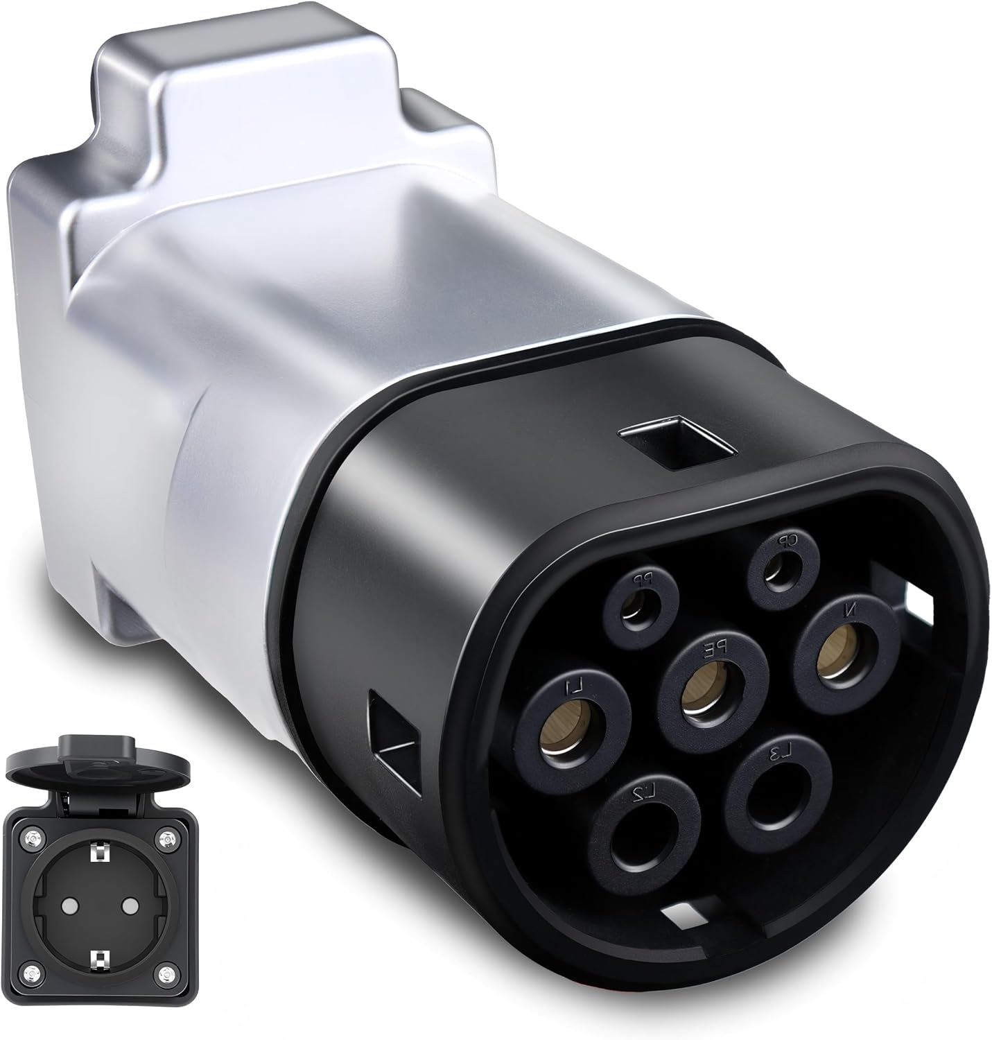 Adaptador V2L Tipo 2 (Enchufe Tipo B) - Ampora EV
