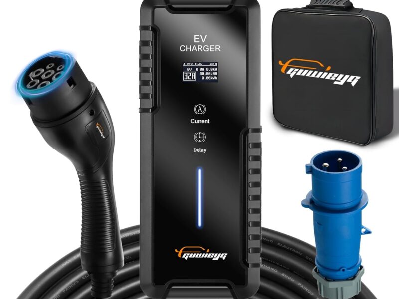Cargador portátil Tipo 2 NEMA 14-50 - Ampora EV